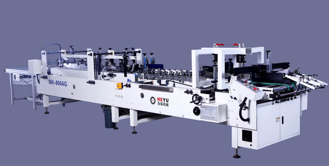 Automatic Plastic Box Folder Gluer HY-800AG