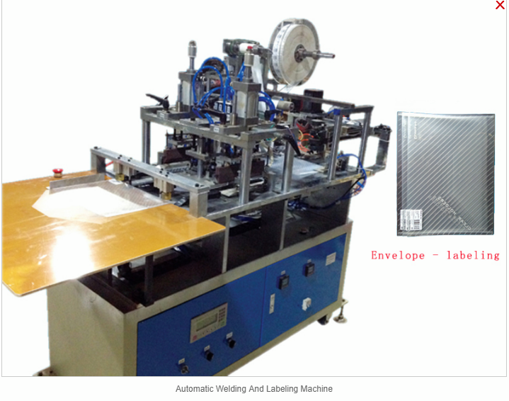 Automatic Welding and Labeling Machine